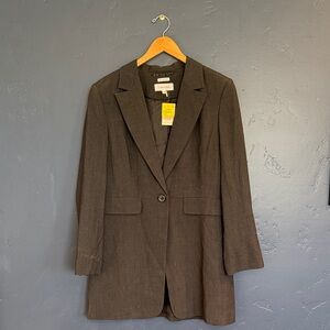 Calvin Klein Women's Dark Brown Blazer